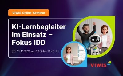 11.11.2026 ONLINE: KI-Lernbegleiter im Einsatz – Fokus IDD